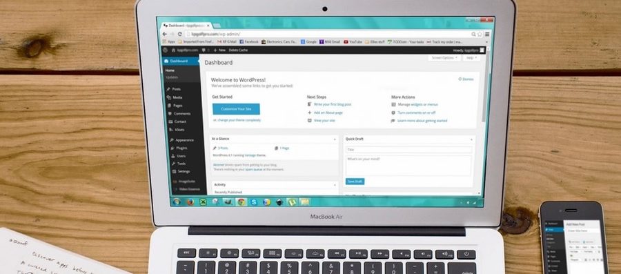 wordpress content management system