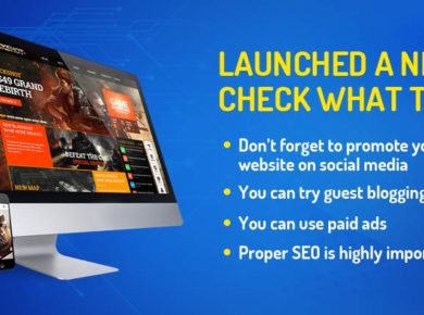 newly launched website